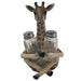 Giraffe, salt and pepper shakers, shaker set, jungle, kids decor, dining room, dining decor, gifts for the cook